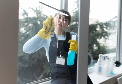 Nettoyage de vitres intérieures et extérieures à Solignac